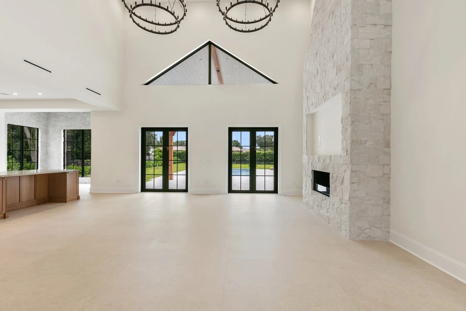 Interior view